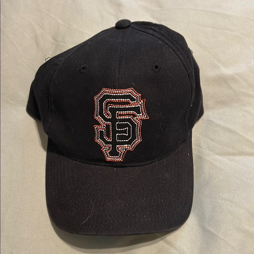 MLB Black and Red Hat with Iconic Design
